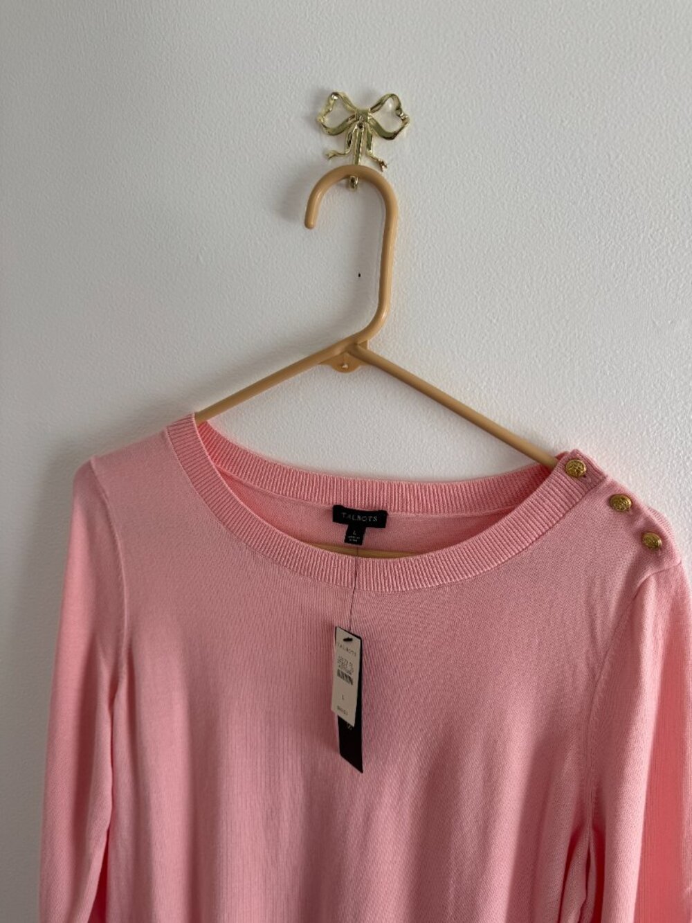 Talbots Crewneck Sweater Large NWT - Picture 5 of 9